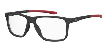 Designer Men Under Armour Eyeglasses: UA 5022 - Black & Red- SpecSMART Eye Clinic (Diagonal View)